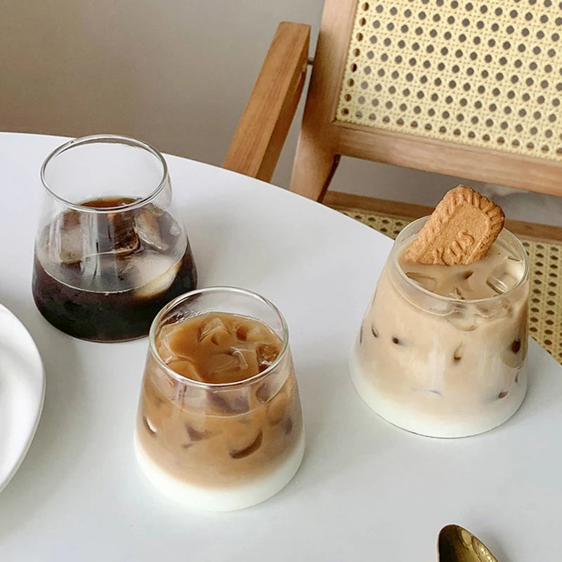 Irregular Shaped Heat Resistant Glass Cups