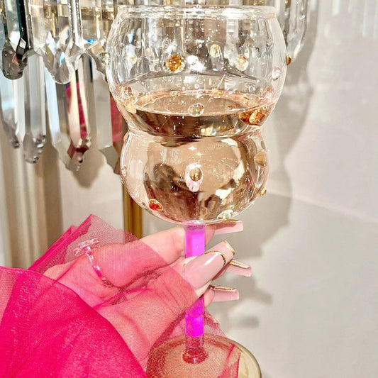 Colourful Gem Cocktail Glass