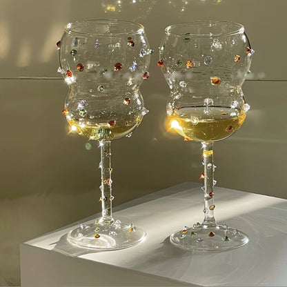 Colourful Gem Cocktail Glass