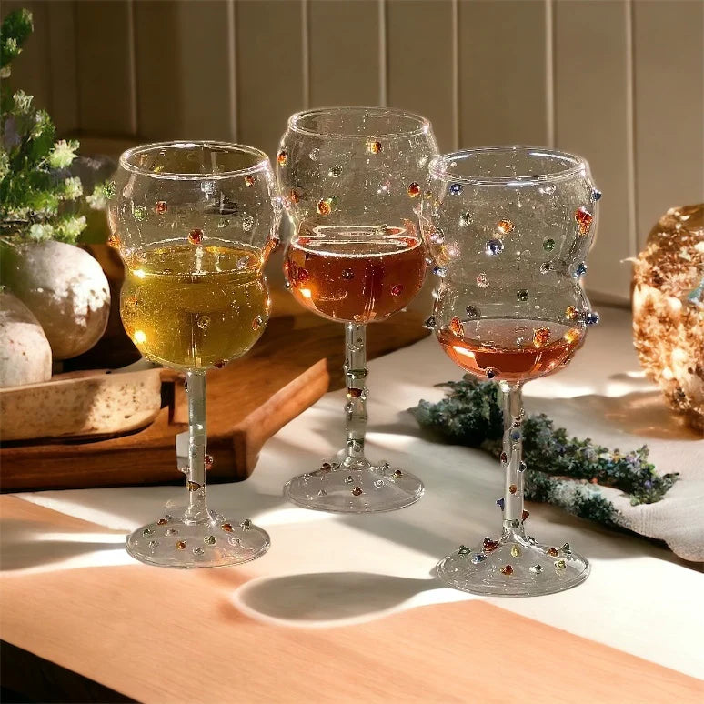 Colourful Gem Cocktail Glass