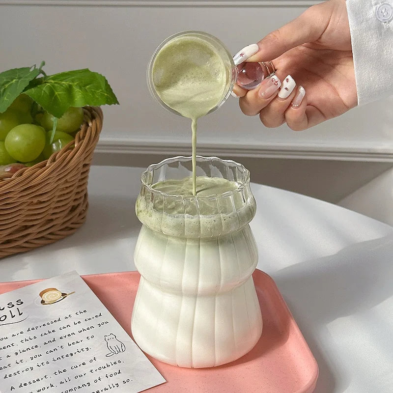 Irregular Shaped Heat Resistant Glass Cups