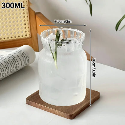 Irregular Shaped Heat Resistant Glass Cups