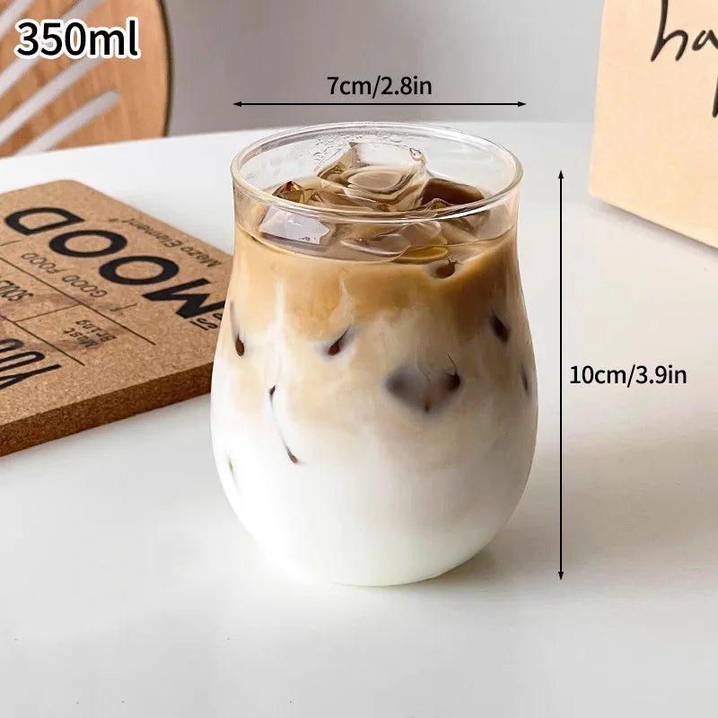 Irregular Shaped Heat Resistant Glass Cups