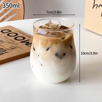 Irregular Shaped Heat Resistant Glass Cups