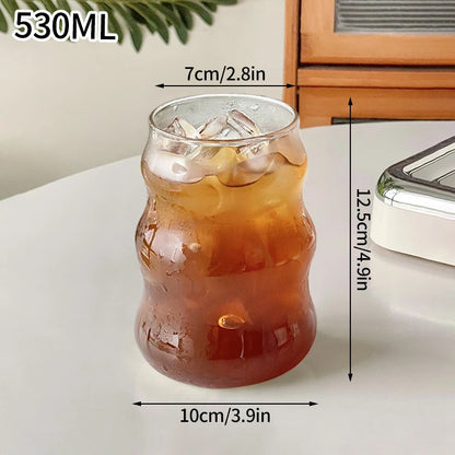 Irregular Shaped Heat Resistant Glass Cups