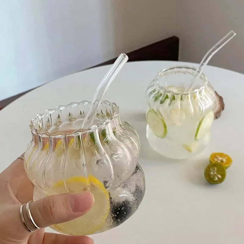Irregular Shaped Heat Resistant Glass Cups