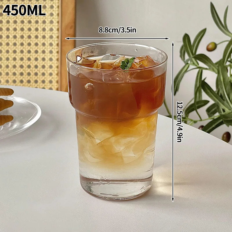 Irregular Shaped Heat Resistant Glass Cups