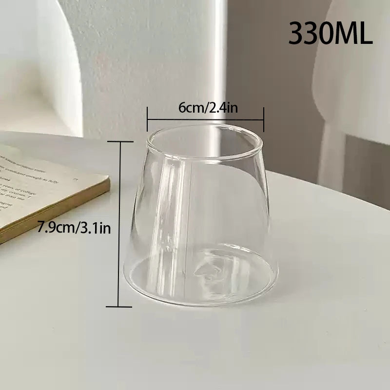 Irregular Shaped Heat Resistant Glass Cups