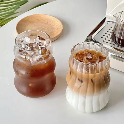 Irregular Shaped Heat Resistant Glass Cups