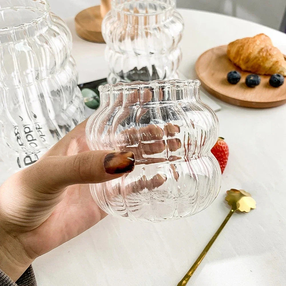 Irregular Shaped Heat Resistant Glass Cups