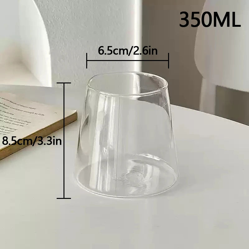 Irregular Shaped Heat Resistant Glass Cups