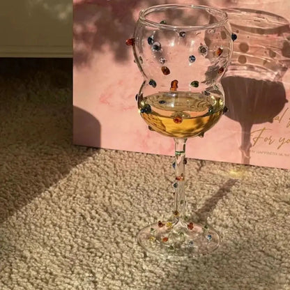 Colourful Gem Cocktail Glass