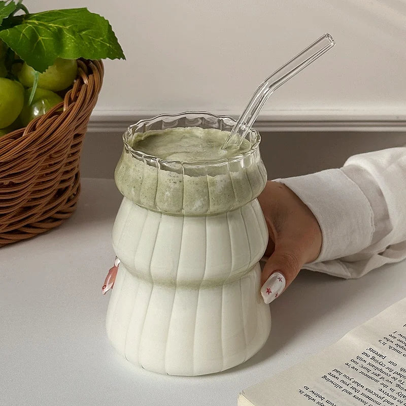 Irregular Shaped Heat Resistant Glass Cups