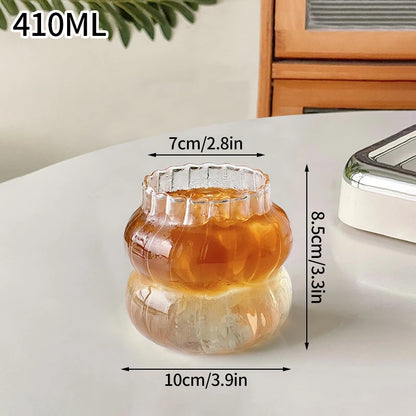 Irregular Shaped Heat Resistant Glass Cups