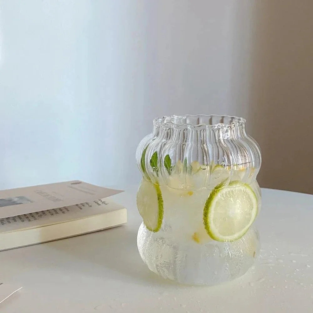 Irregular Shaped Heat Resistant Glass Cups