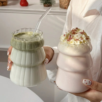 Irregular Shaped Heat Resistant Glass Cups