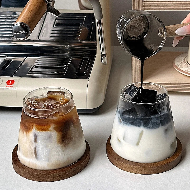 Irregular Shaped Heat Resistant Glass Cups