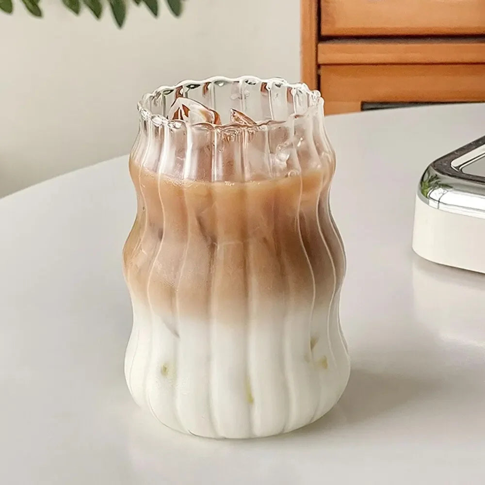 Irregular Shaped Heat Resistant Glass Cups