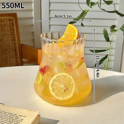 Irregular Shaped Heat Resistant Glass Cups