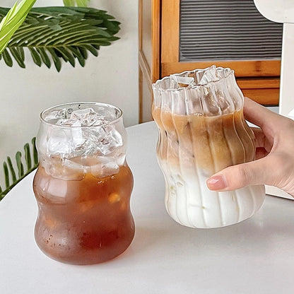 Irregular Shaped Heat Resistant Glass Cups