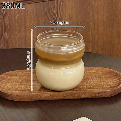 Irregular Shaped Heat Resistant Glass Cups