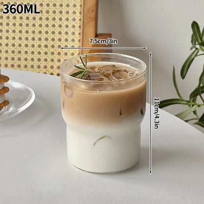 Irregular Shaped Heat Resistant Glass Cups