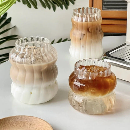 Irregular Shaped Heat Resistant Glass Cups