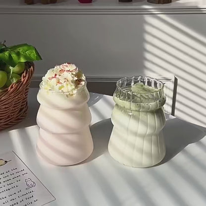 Irregular Shaped Heat Resistant Glass Cups